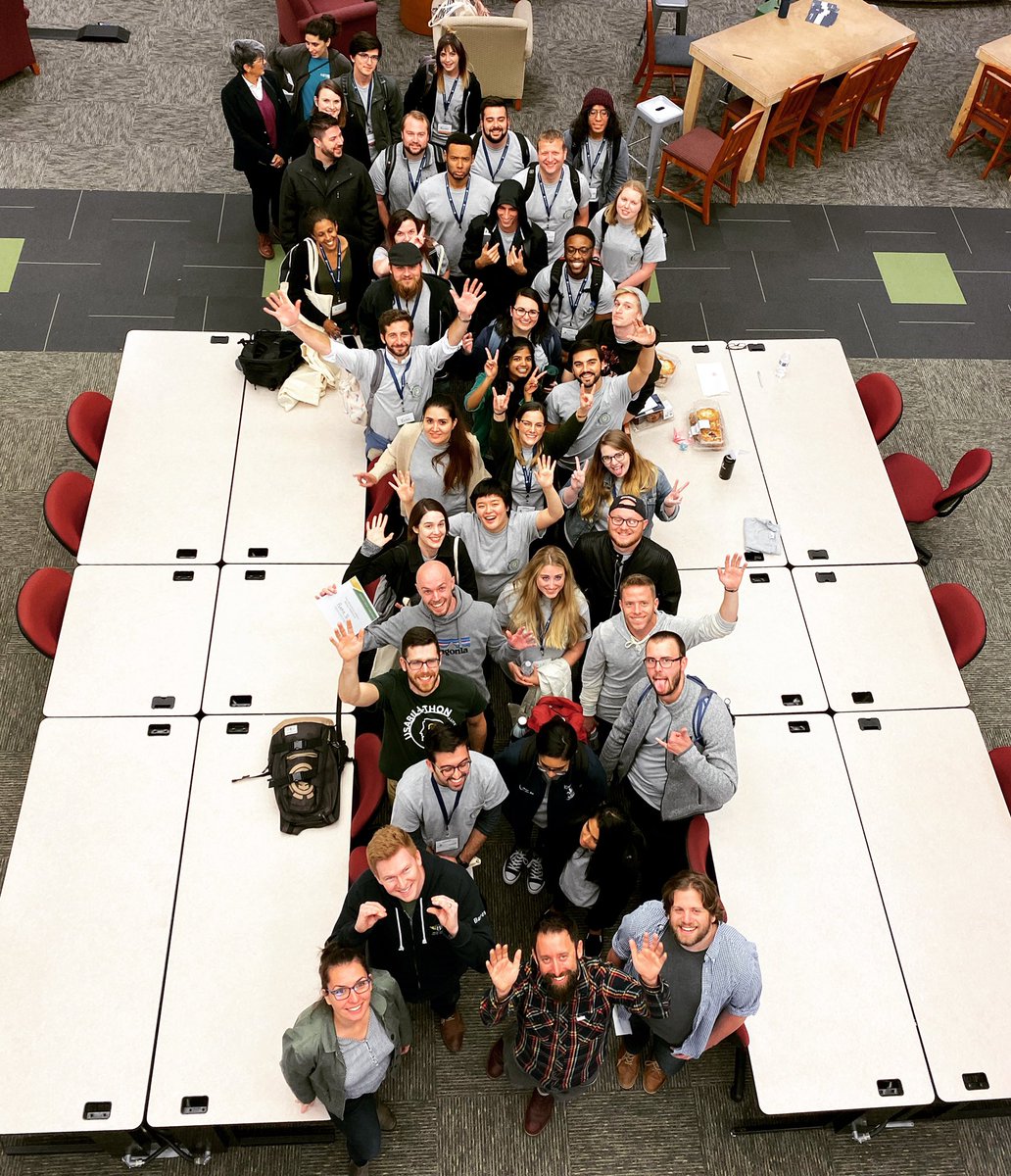 MetroStarSystem's tweet photo. Congratulations to the purple team for winning the 2019 Usabilathon! Shout out to all of the competitors, judges, the MIX staff, and volunteers who helped make this event possible!
#usabilathon https://t.co/mA5ziGFCN2