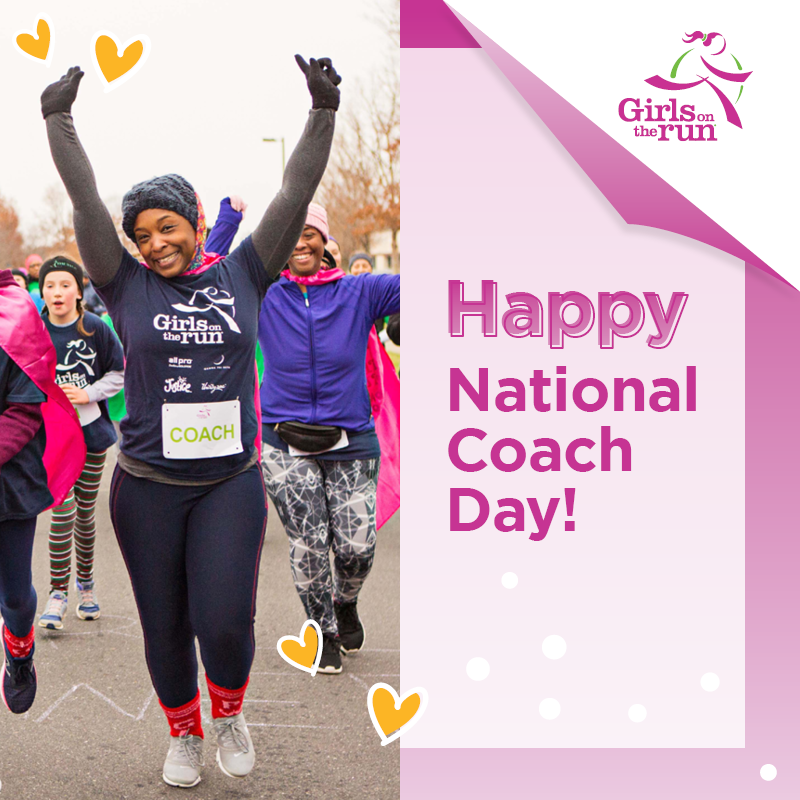 Today is National Coaches Day! We would like to give a HUGE GOTR shout-out to our volunteer coaches who dedicate their time and talents to mentor girls in our community!