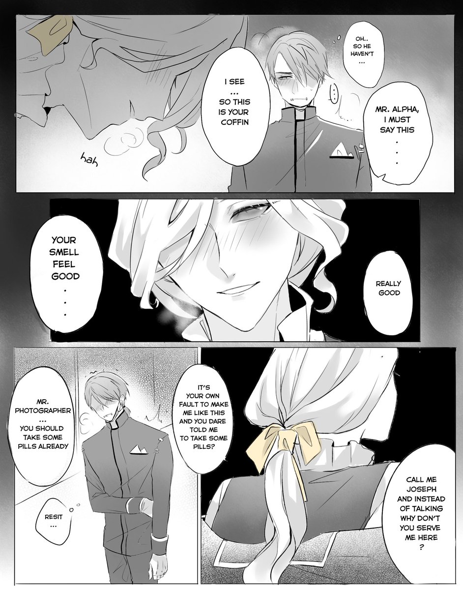 Omegaverse 
⚰️?
--
Aesop is a newbie in this story.. 
