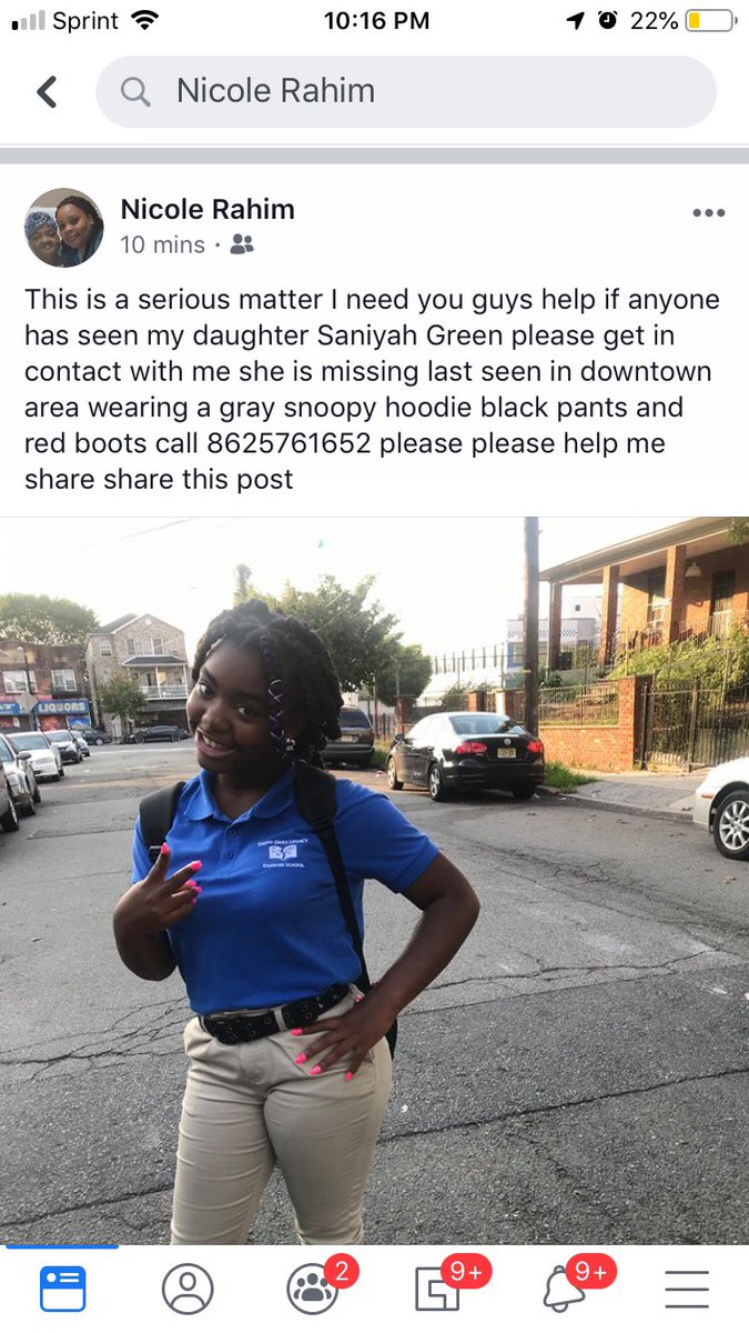 dommiedeez's tweet photo. this is my cousin.. please help us find her.. please retweet do whatever you have to do😞 https://t.co/6ZakWU9y3a