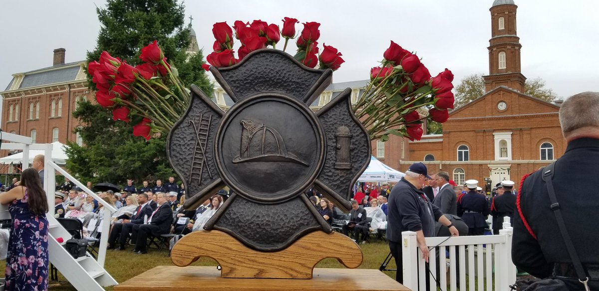 EGH_Program's tweet image. Tune in and watch the 38th Annual National Fallen Firefighters Foundation Memorial Service LIVE at firehero.org #firehero2019