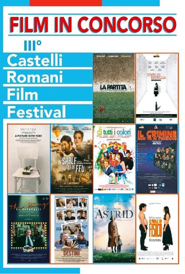 Il programma del #Festival del #Cinema dei Castelli romani.
Questo pomeriggio si conclude a Palazzo Chigi in #Ariccia😊