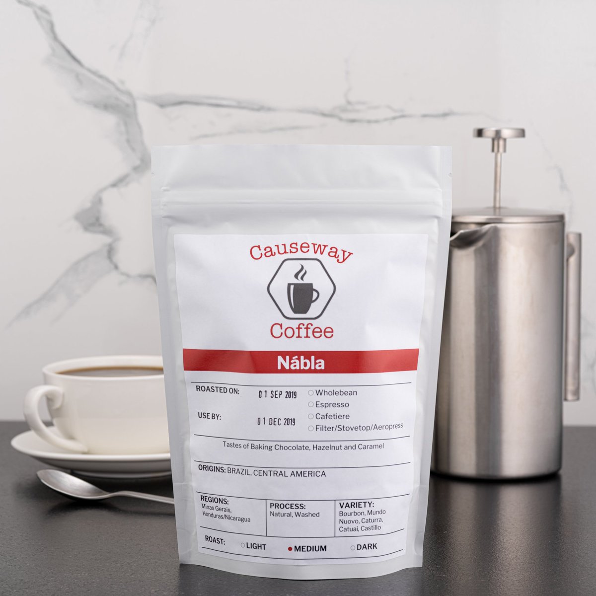 A big thank you to our lovely customers who visited our stand at The Giants Causeway yesterday. It was great fun and the sample Nabla coffee we were serving went down a treat. If you didn't catch us yesterday you can order our coffee online here causewaycoffee.com/products/nabla