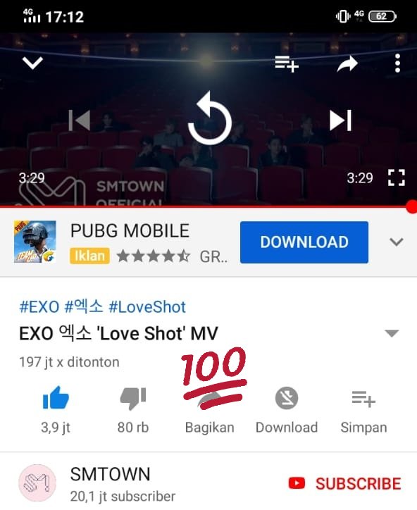 daisiessilly's tweet photo. Yuhuuu meskipun badan lemes tetep party 🎇
ps: streaming di 3 hp yg berbeda jdi tampilan yt nya berbeda no nyolong² clubb
#LoveShotStreamParty
#EXOLParty
#EXOLStream
#EXO @weareoneEXO @B_hundred_Hyun @layzhang https://t.co/cgy4cfb5xI