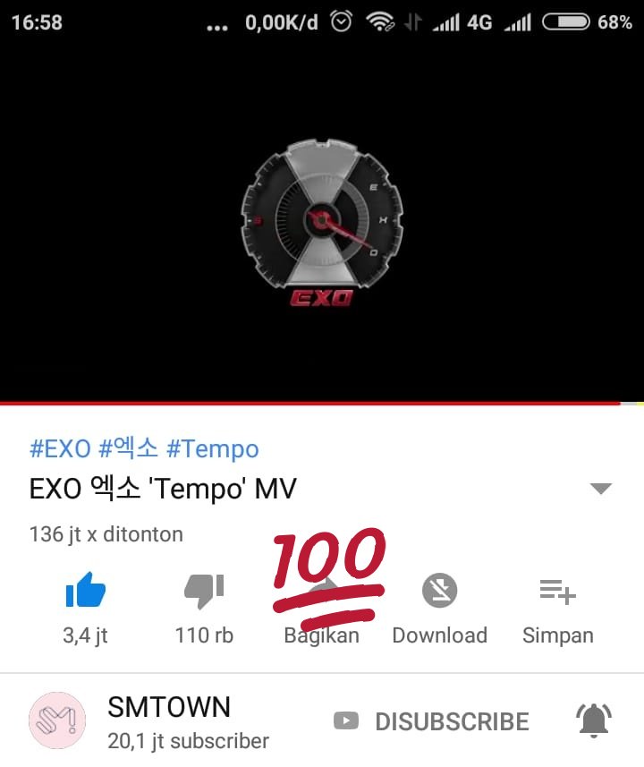 daisiessilly's tweet photo. Yuhuuu meskipun badan lemes tetep party 🎇
ps: streaming di 3 hp yg berbeda jdi tampilan yt nya berbeda no nyolong² clubb
#LoveShotStreamParty
#EXOLParty
#EXOLStream
#EXO @weareoneEXO @B_hundred_Hyun @layzhang https://t.co/cgy4cfb5xI