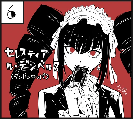 【Inktober2019】セレスティア・ルーデンベルク/Celestia Ludenberg(ダンガンロンパ/Danganronpa) やすh セレスさん結構な高圧的罵詈雑言キャラなのに意外と童顔な感じすごくいいよね。多分初描きです。 #FanartMoa810 