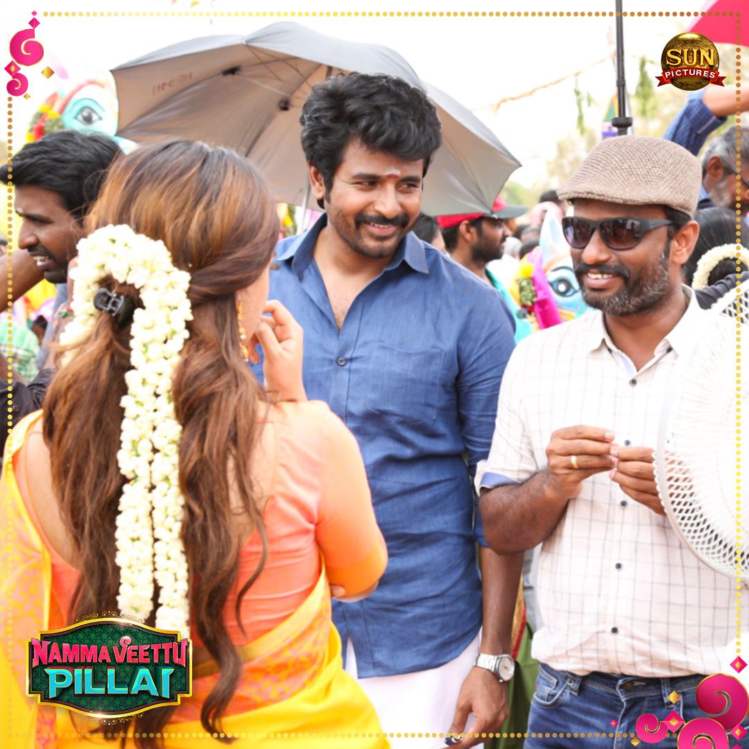 kscineplex's tweet photo. Here are the exclusive shooting still from #NammaVeettuPillai!!

#Sivakarthikeyan's emotional entertainer successfully entered 2nd week!!

Book your tickets at the counter, online or on @TicketNew app now!!

#NVPFamilyBlockBuster #NVPBlockBuster #NVPJoins50CrsClub #nvpreview https://t.co/FyRl8C701e