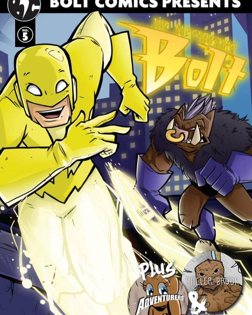 Got your copy of #BoltComicsPresents 6 yet? We'll have copies for sale at #Nowcon on Saturday 12th. Arts centre Nowra.