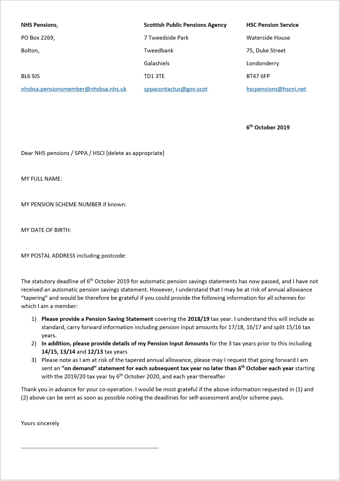 Dr Tony Goldstone V Important Its The Deadline For Pension Savings Statement Only If U Exceed Std Of 40k If You Havnt It Doesnt Mean You Are Safe