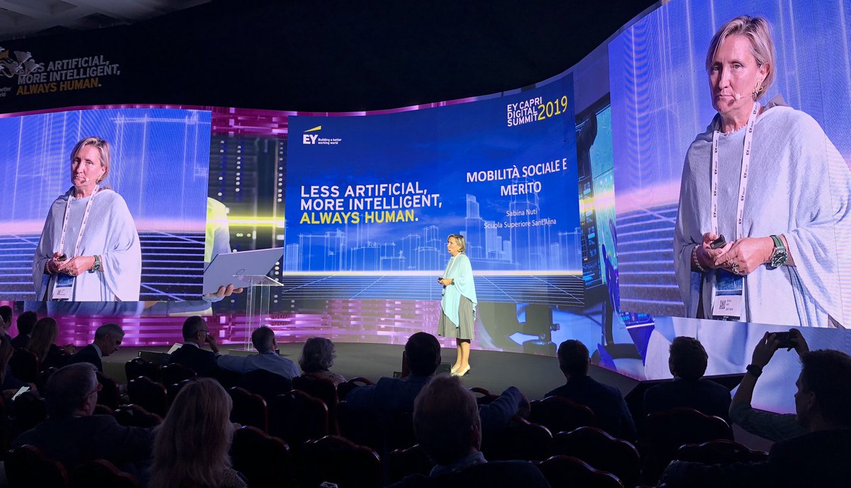 Sabina Nuti <a href="/ScuolaSantAnna/">ScuolaSantAnna</a> ‘I ragazzi che selezioniamo nella nostra università formano una learning community insieme ai nostri ricercatori’ #EYCapri
