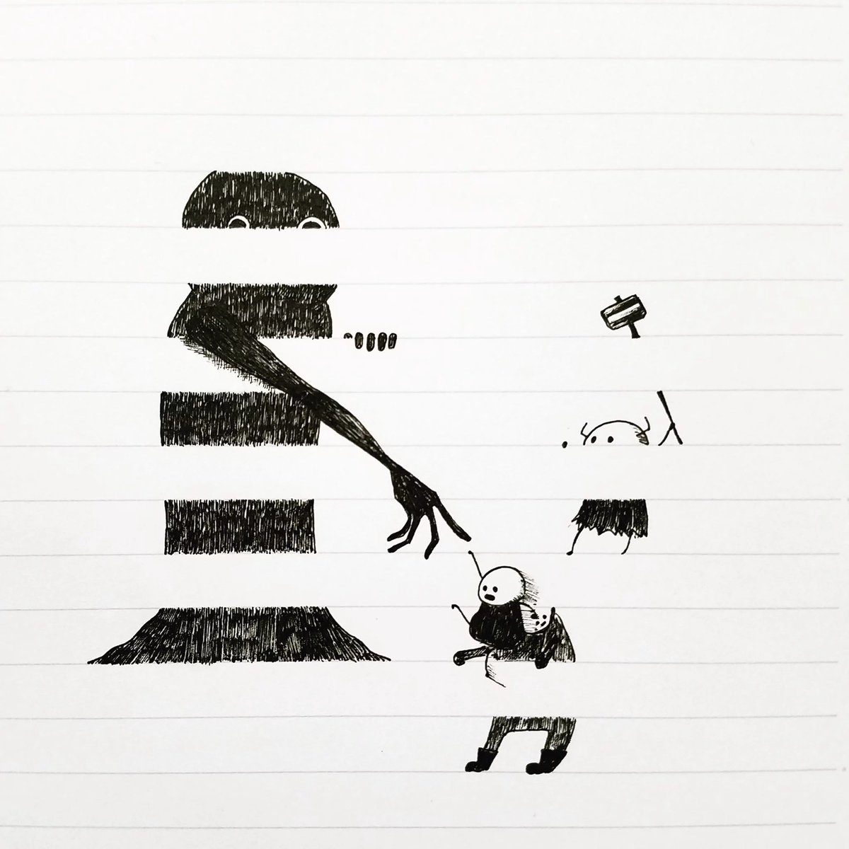 楽しい絵! #私の作品もっと沢山の人に広がれ祭り 