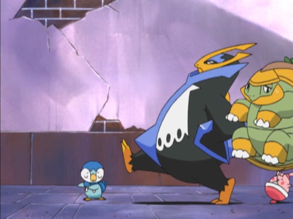 にかいち Sur Twitter 今回のアニポケのエンペルト メルメタル 戦のコミカルさから カッコいいエンペルトじゃないエンペルト なんて だとかサン ムーンだからか 作画が だとかそんなこと言う人もいるみたいだけども ここでdp編ジュンのエンペルトを見てみま