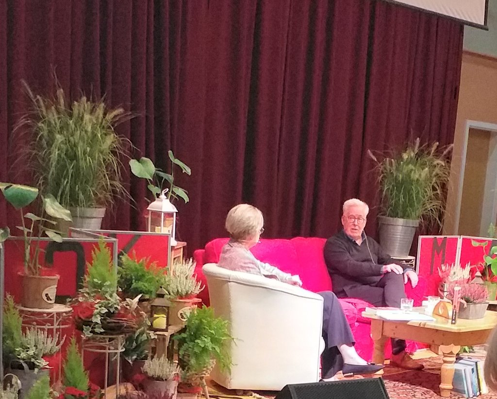 bookmarkblair's tweet photo. Betrayal, mistrust, murder, mayhem - what a way to start the day! @gordonkerr290 talking with @gewylie on The Partisan Heart & its follow up - to be started precisely a week on Monday at 9.00. We'll all be sending #GoodVibes that day. #Bookmark19 https://t.co/6d8C0d2Qev
