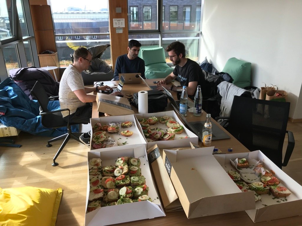 aboutyou_tech's tweet photo. 💻 First day of our 2day #Hackathon 🤩 with 16 people at the #Hacking #Bootcamp 🕵️♂️🕵️♀️ we actually have really cool #ctf going here. What other projects are there? Which challenges do we have at the #ctf?
Stay tuned or follow check our stories at https://t.co/v7szTFyFvQ
#aytech https://t.co/SGpkti3xnU