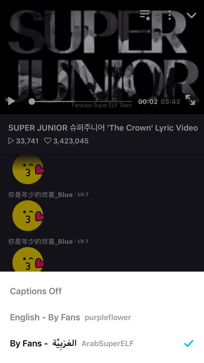 SuperELFTeam's tweet photo. تمت إضافه الترجمه العربيه ل The crown -Super Junior  على الVapp 
https://t.co/N1GN3aVamP
@SJofficial  #SUPERJUNIOR #Superelfteam https://t.co/uAfRzeo1L6