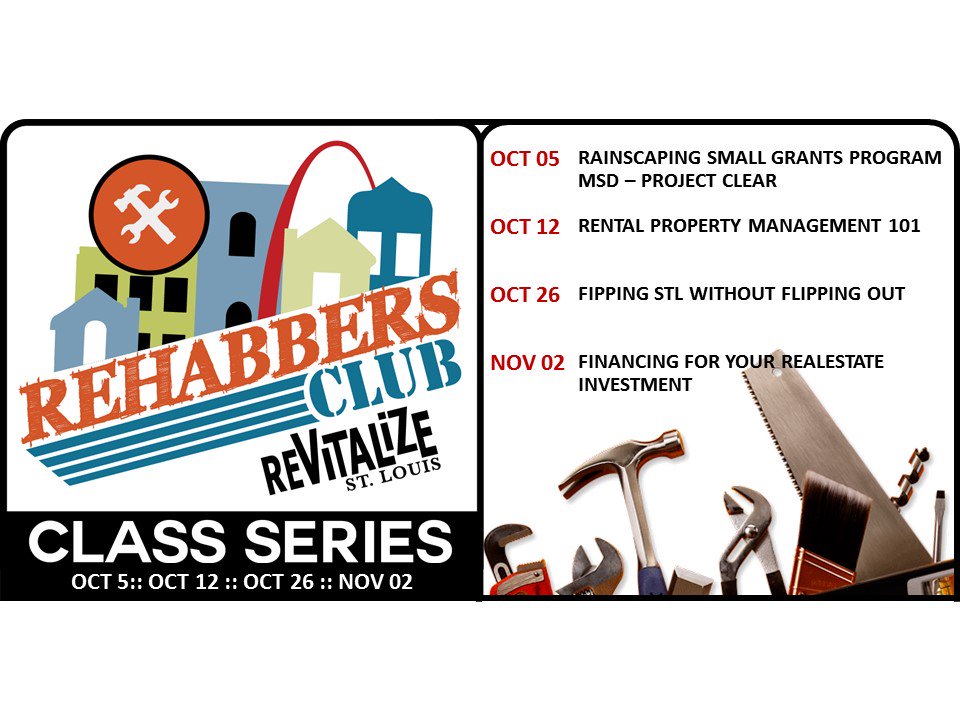 Check out our next Rehabbers Club Class Saturday Oct 12th: Rental Property Management 101 - mailchi.mp/c850d9086269/2…