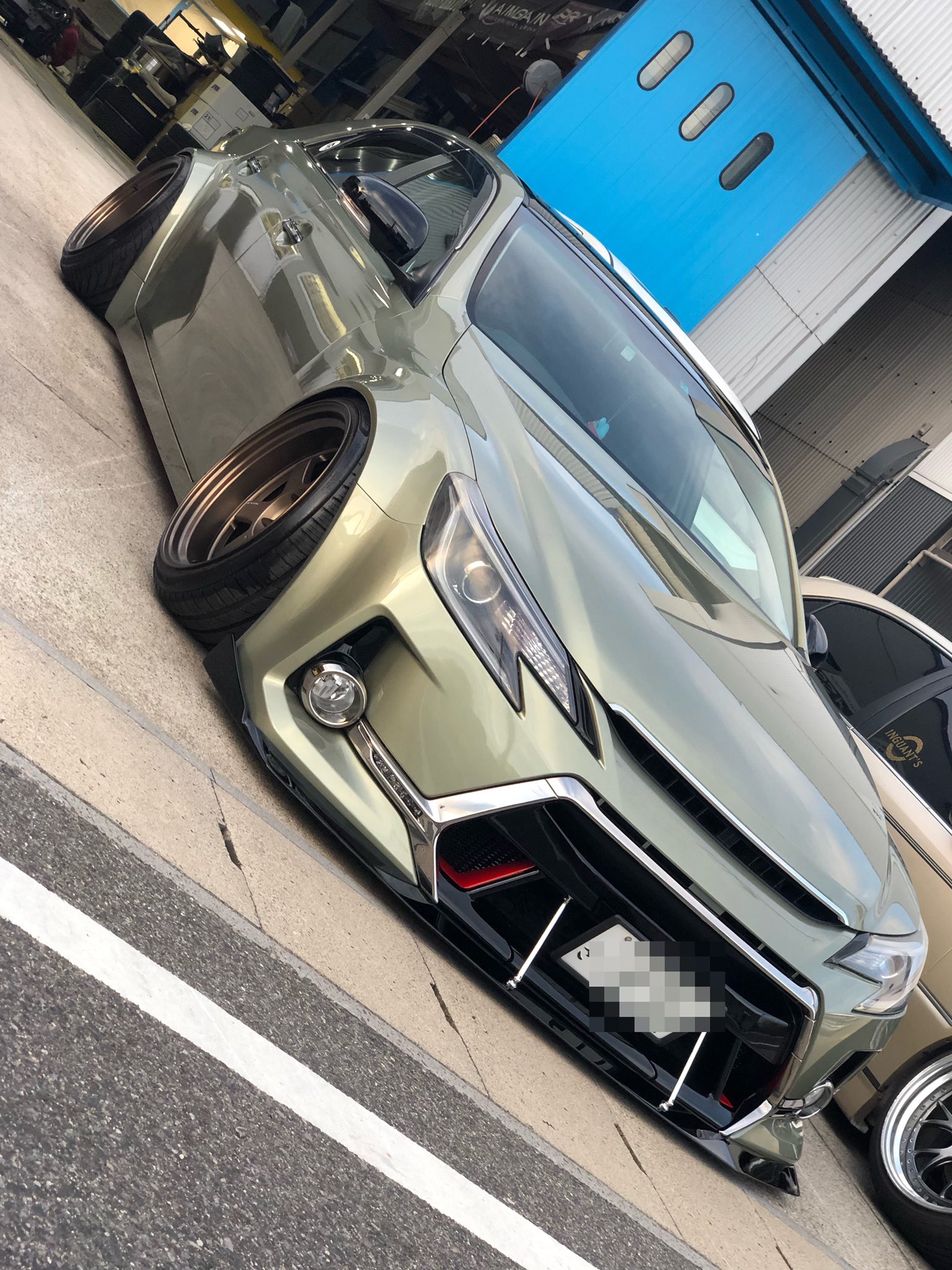 ワンオフ☆底上げ☆130系☆マークX☆フルデュアル☆中間 ワンオフ☆底上げ☆130系☆マークX☆フルデュアル☆中間