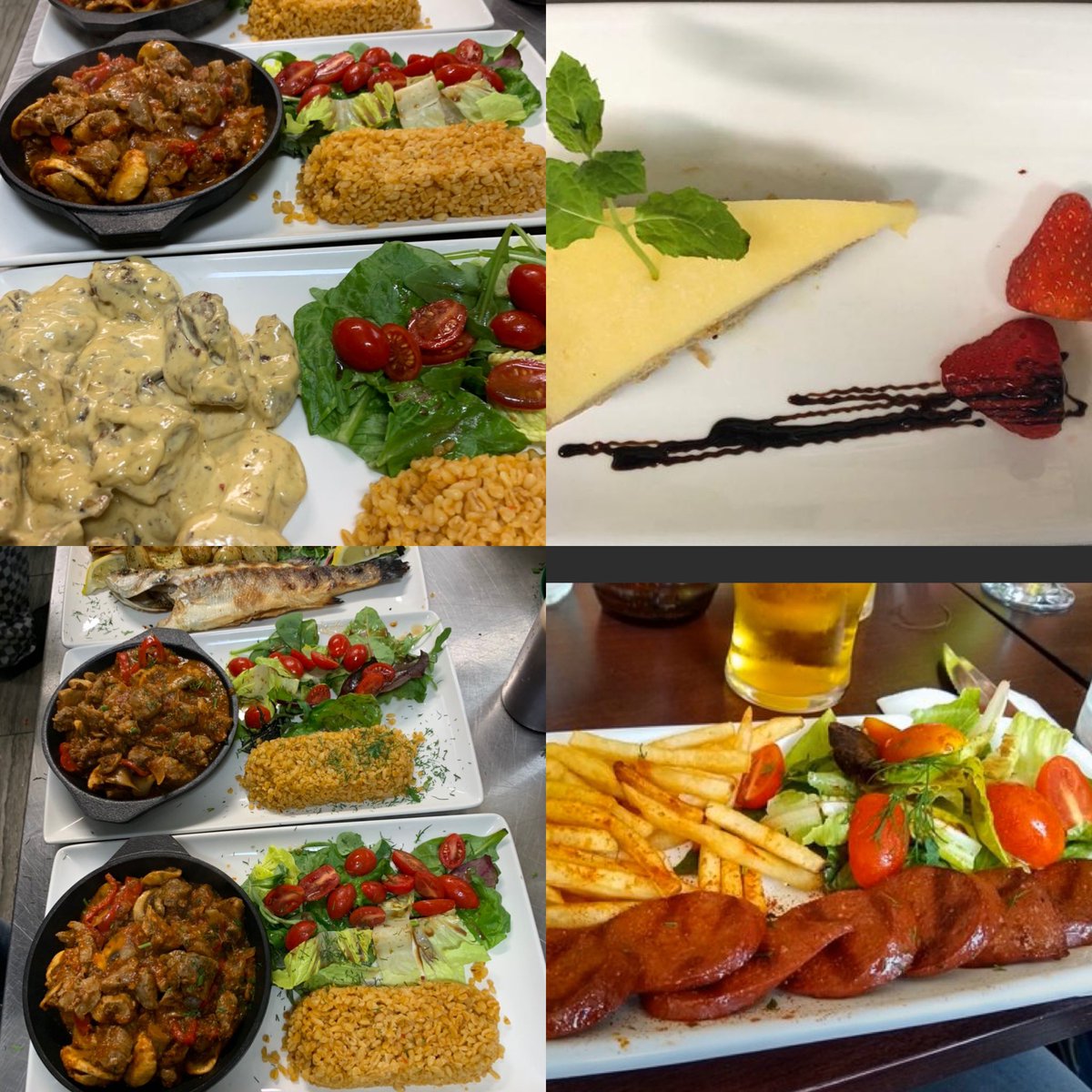 We are open from 12 to 9pm
On Sunday’s 
All inclusive steak menu available allday
Lunc &amp; early evening menu from 12 to 7pm
Treat your self and your loved ones at Francela Restaurant  :)