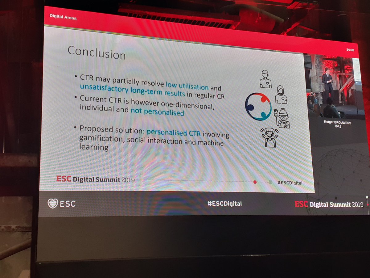 ALEX_MISCHIE's tweet image. #ESCDigital
🔥Novel Digital Platform for a Monitored Home-based Cardiac Rehabilitation Program in Holland! Their suggestion: PESONALIZED REHAB! I fully agree.👌
@escardio @ESCardioNews