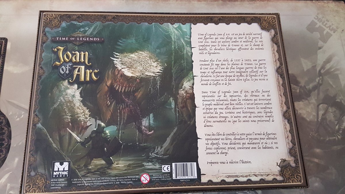 BDPHILOU's tweet photo. Je me décide enfin à ouvrir ma boite de base de #JoanOfArc #TimeOfLegends V1. Une fois de plus chez @MythicGamesMG le matériel complétement Fou, Sublime et témoigne d'un souci du détail incroyable! Et dire qu'il me reste encore 2 boites de Streach Goals à ouvrir... #Bravo #Merci https://t.co/dzTuZJ4Urf