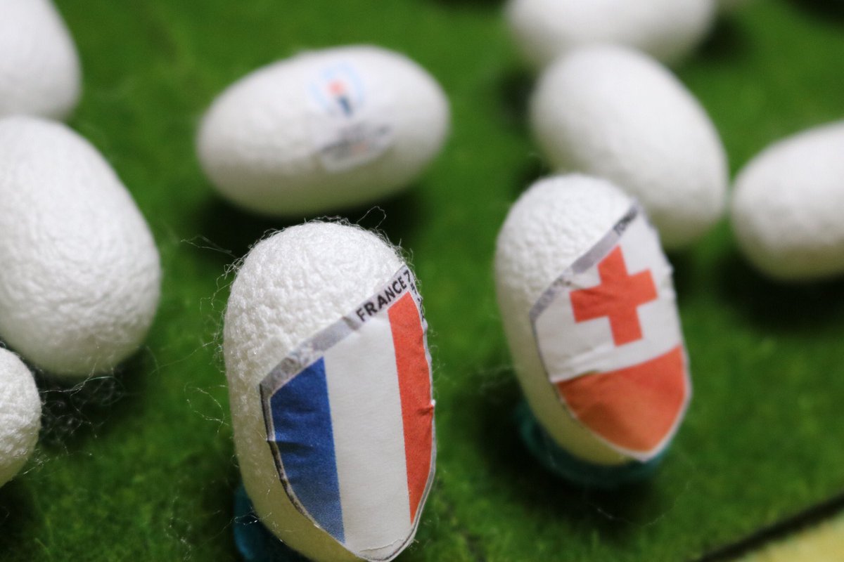 nokiaoki's tweet photo. very close game. Tonga needed a little more chance.

 France had the game. 
🇫🇷23 -🇹🇴 21

#RWC2019 #FRAvTGA #rugby #France #Tonga #tomiokasilkmill #cocoonscore https://t.co/FnMOZSyRtI