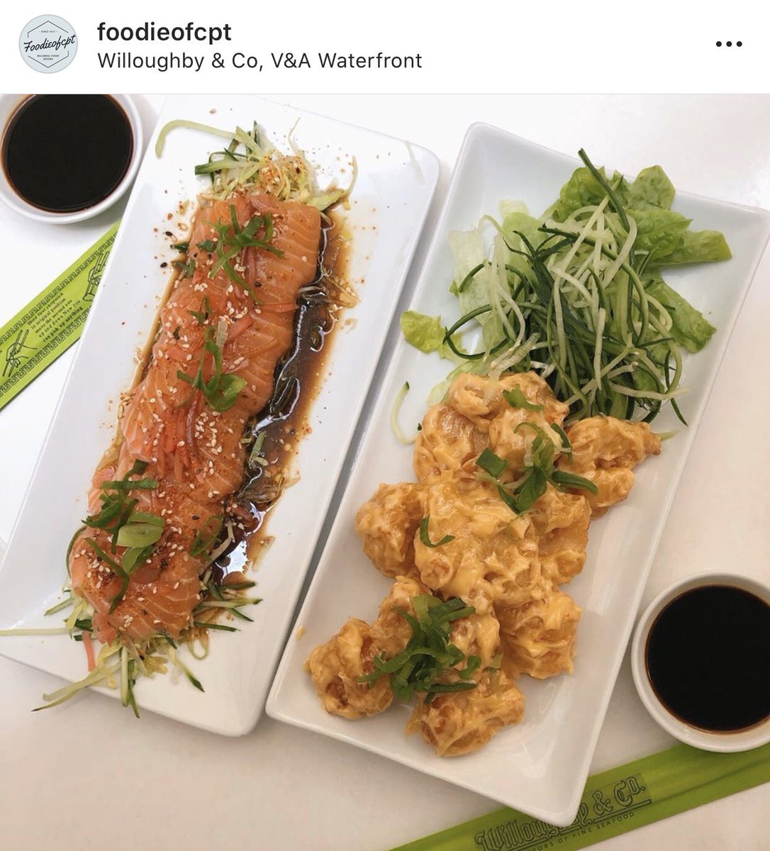 foodieofcpt's tweet photo. Summer time is coming and that’s the perfect time for sushi! Coming in is our super fresh purveyors of seafood - Willoughbys🍣 Check our our review here: https://t.co/vFeEDnPAKB
#foodie #foodreview #foodblogct #eatoutguide #foodlovers #eatoutcapetown #southafricanfoodies #sushi https://t.co/snx0mKcghT