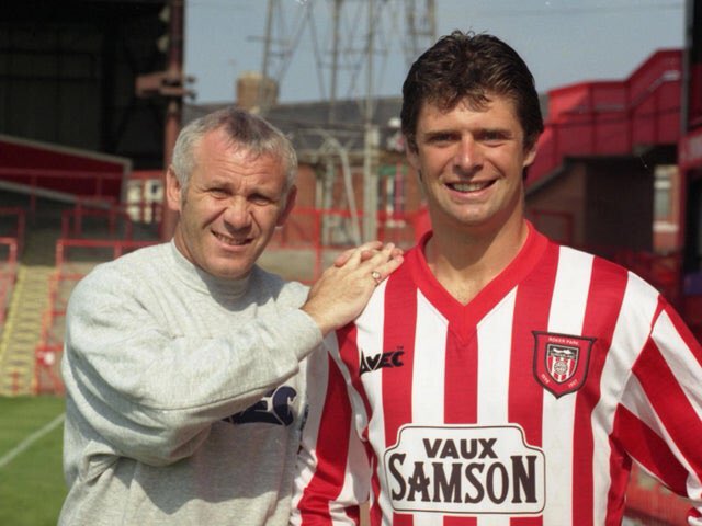 Happy birthday to former striker, goalkeeper, manager, chairman and all round Mr. Sunderland Niall Quinn    