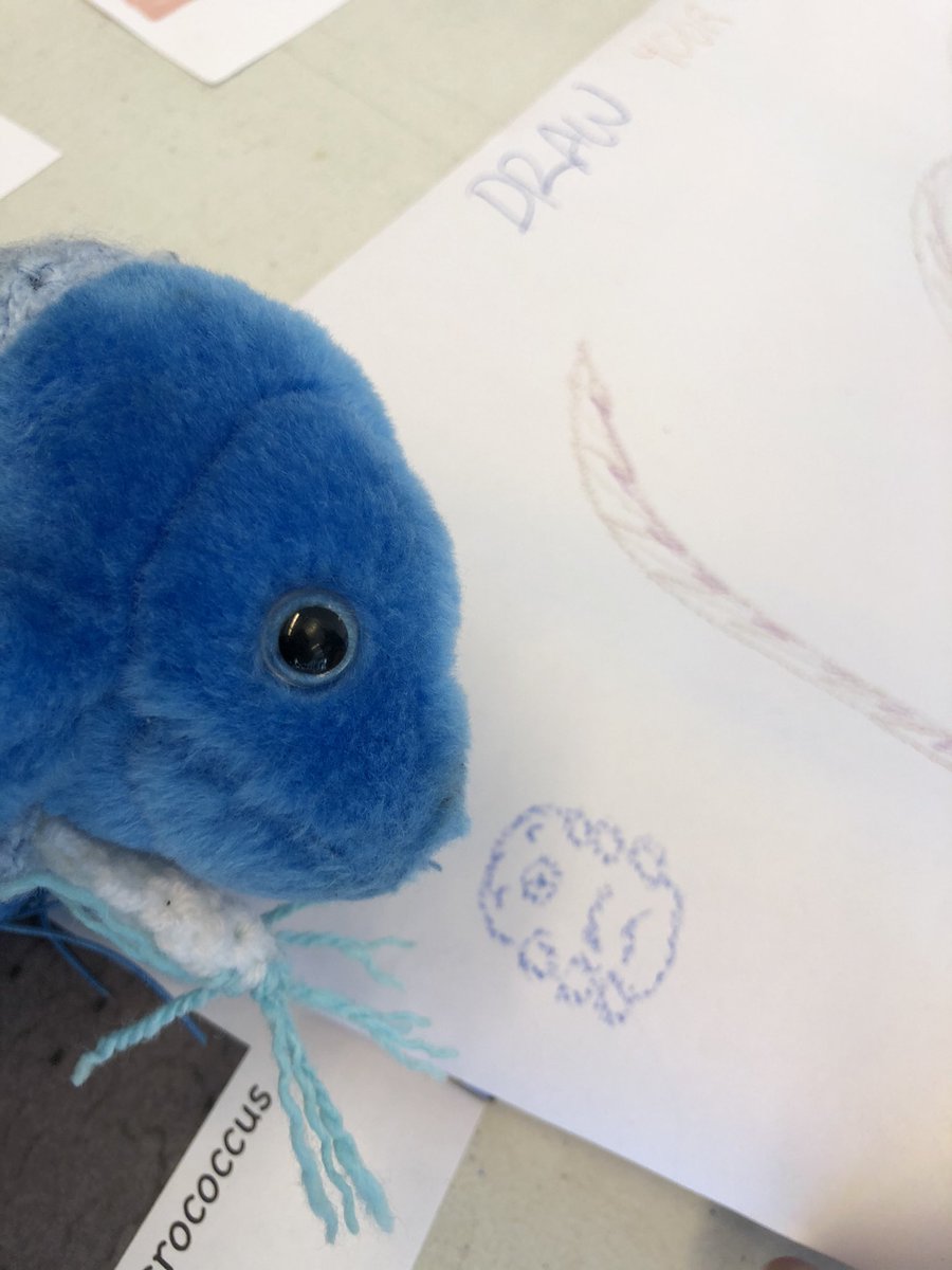 SheffScience's tweet photo. Hey, someone drew me a portrait! #FunPalaces #Crucible #Sheffield #BluTheMascot @FunPalaces #SheffScience #SSO @crucibletheatre https://t.co/RYOWA9QYg0