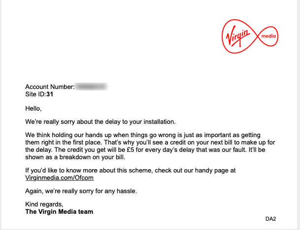 matthewcoxon's tweet photo. @virginmedia - Did anyone else receive one of these emails and have VM break their promise  ?  #compensationpromise https://t.co/aiPAwx7Ft5
