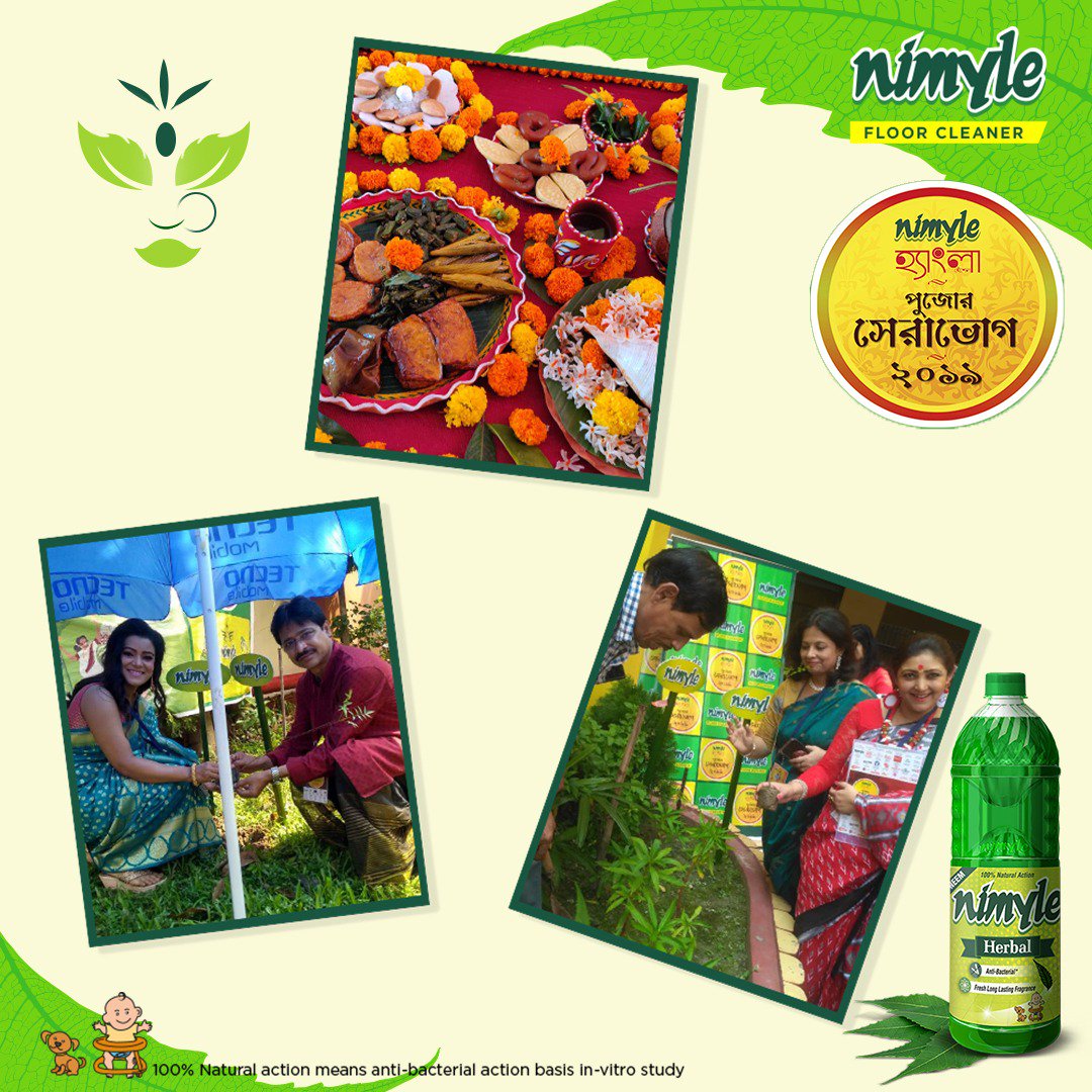 Nimyle (@nimyleofficial) on Twitter photo The colourful festivities of Maha Saptami saw more green this year, with RWAs across Kolkata planting Neem saplings and also adopting eco-friendly Pujo & Bhog practices. Stay tuned for more sights from the Nimyle Hangla Pujor Shera Bhog, ‘19. <a href="/HanglaHneshel/">Hangla Hneshel</a>
#DurgaPuja19 The colourful festivities of Maha Saptami saw more green this year, with RWAs across Kolkata planting Neem saplings and also adopting eco-friendly Pujo & Bhog practices. Stay tuned for more sights from the Nimyle Hangla Pujor Shera Bhog, ‘19. <a href="/HanglaHneshel/">Hangla Hneshel</a>
#DurgaPuja19