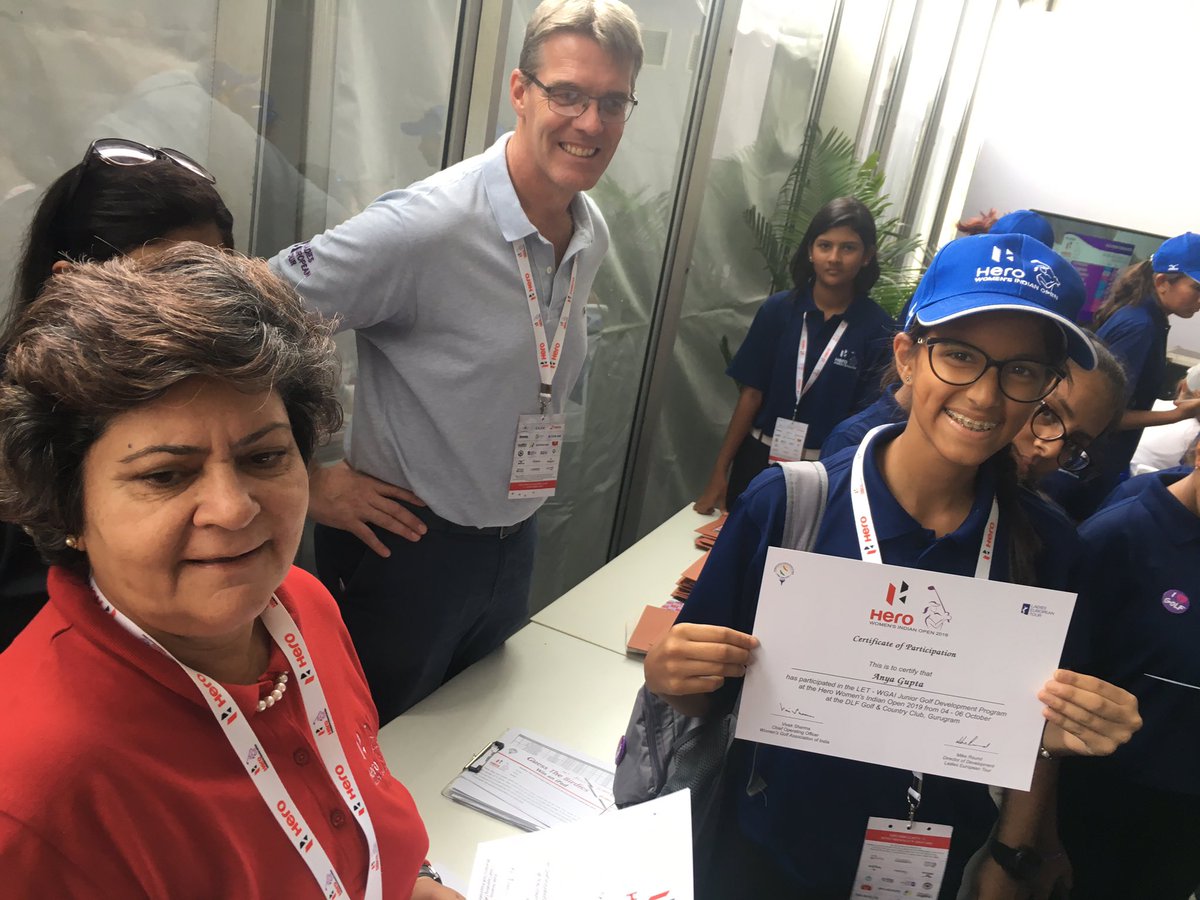 AdiTalks3's tweet image. Thank you @wgaofindia @LETgolf #juniorprogram #2019HWIO #DLFGOLF
