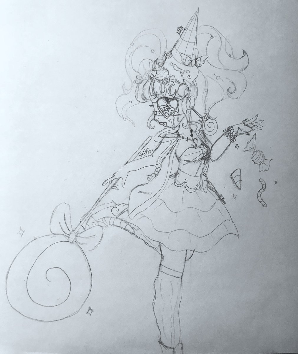 MikiKitsuneArt's tweet photo. Candy Sprinkle
Original character by me, stories and such TBA
Please do not repost/reuse/reupload my picture without my permission, thanks!
#originalcharacter #pencilsketch #candytheme #decorafashion https://t.co/DRYfDZEHdD