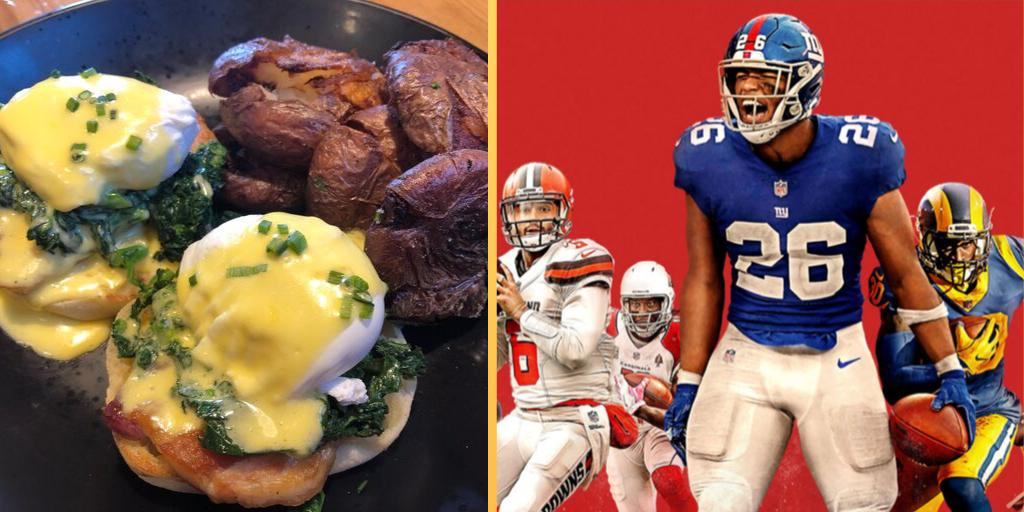 elkmontexchange's tweet image. Amazing brunch 11-2 TODAY! Then stay for the NFL RedZone 🏈specials 3:00PM to close.
🍺Light Lager Pint ONLY $1 
🍔 Elkmont Burger ONLY $6
🍗Wings ONLY $6
#craftbeer#knoxrocks #letusdrinkknox #865life #knoxsips #knoxville #nokno #FourthandGill #northknox #happyholler #socalknox