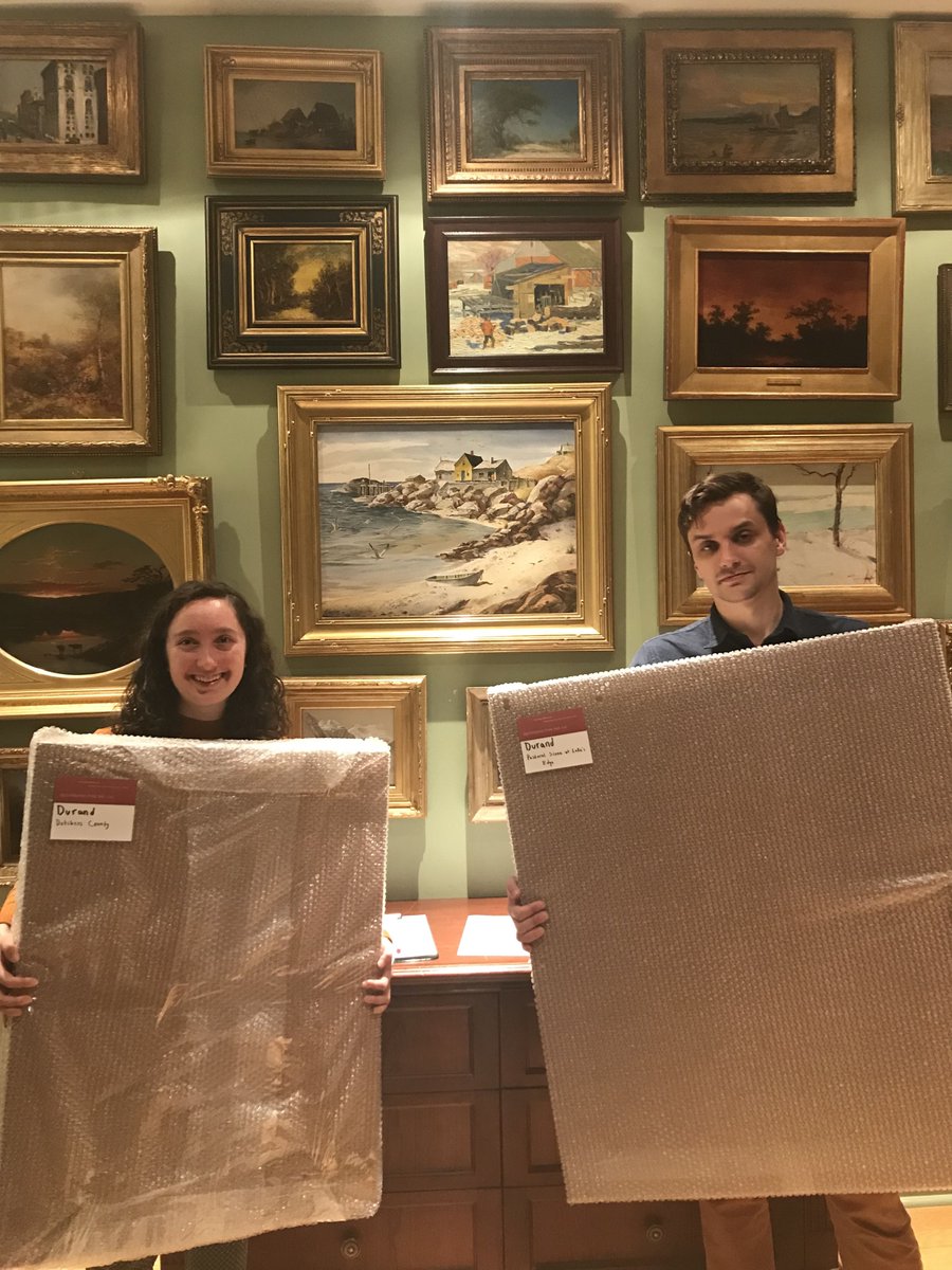 LightFieldArts's tweet photo. Great thanks to @Questroyal_Fine_Art for loaning two Asher B. Durand painting. Our Photo + Synthesis exhibit is now glowing. We have spent the better part of a year getting to know Questroyal, and their joy and enthusiasm for American art always awaken us. https://t.co/3yEIhlfkoC