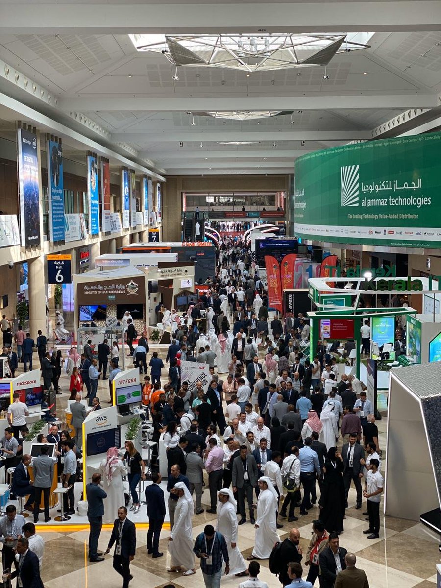 Day 1 and we're buzzing! 'Like' if you're here! #GITEX2019
