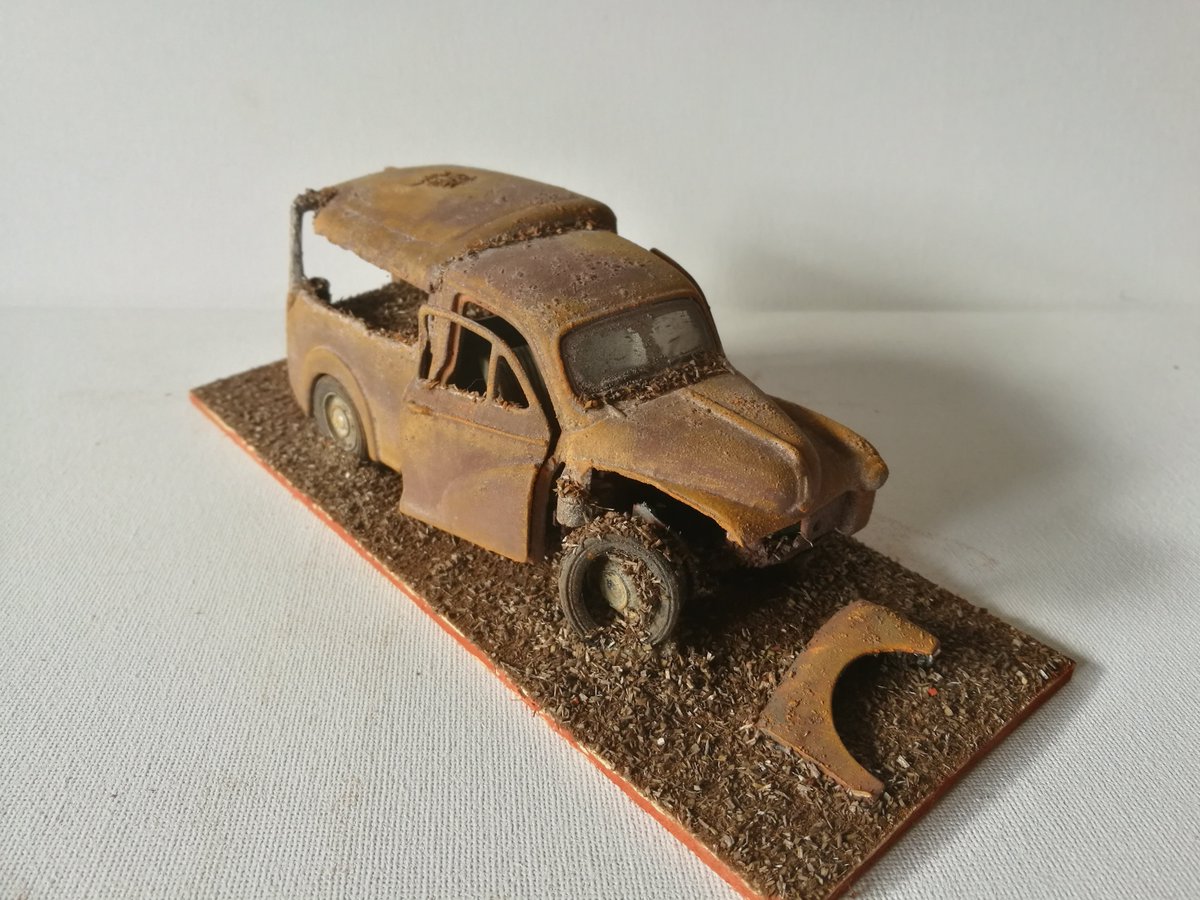 Rust N Dust On Twitter This Poor Old Barn Find Morris Minor Van