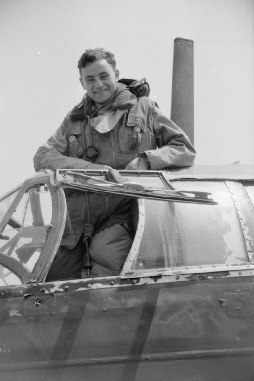 On 7 July 1941 Sergeant James Ward of No. 75 (NZ) Squadron was co-pilot on a bomber returning from an attack on Germany. His plane was hit and its starboard fuel tank caught fire. Mid-flight, Ward climbed along the wing and smothered the flames, earning the Victoria Cross