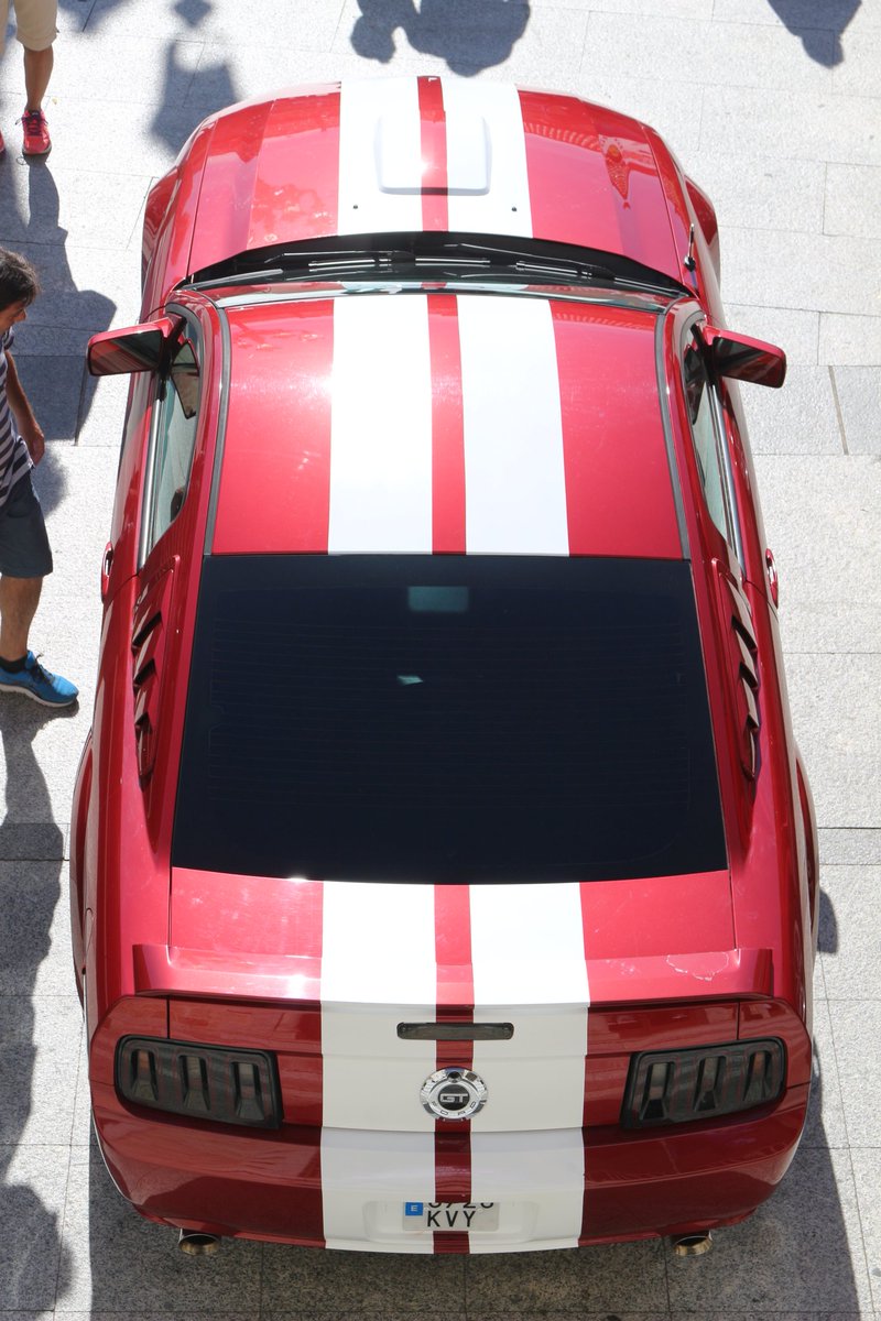 ManzanaresReal's tweet photo. El Mustang Club Madrid en la Plaza del Pueblo de Manzanares El Real.
#Manzaparatodos https://t.co/NDbp3qYEqk
