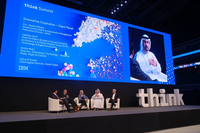 IDCMEA's tweet photo. What does #DigitalTransformation really mean in the UAE? with @IDC @JyotiIDC earlier this week at #ThinkUAE @IBMMEA along with @SmartDubai @AbuDhabiDigital @MajidAlFuttaim @EtihadAirways @ZeinaKaissi @saeedalmulla @gulf_news @riaz__n . https://t.co/dv44qte3hw #IDCATGITEX https://t.co/IVdUijnCXy