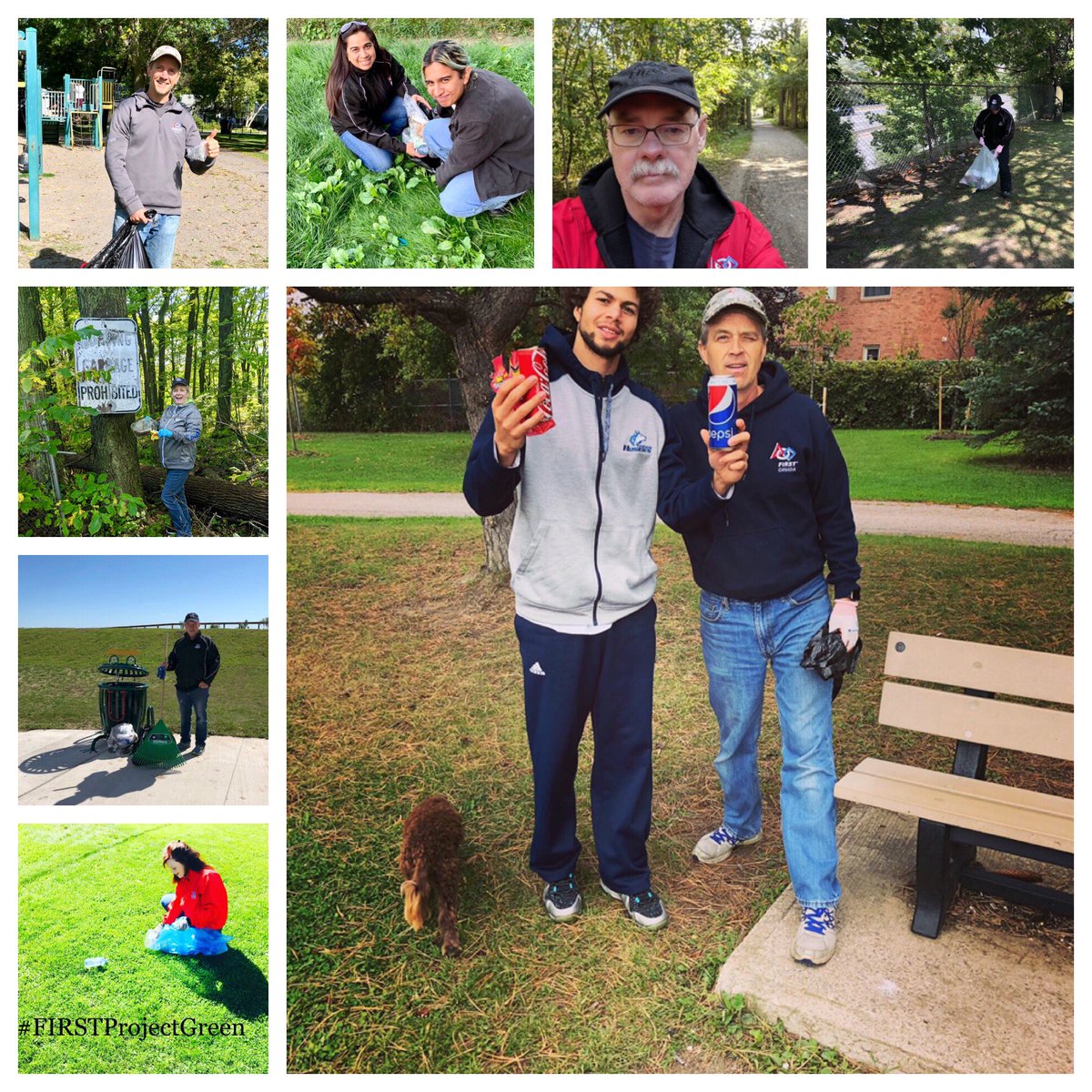 CANFIRST's tweet photo. Thank you to everyone who helped make the 1st Annual Community Cleanup Challenge a success! Continue to be a #ForceForChange & support #FIRSTProjectGreen year-round by adopting #WasteFree habits to reduce the amount of litter created in the first place! https://t.co/YIEJbfGnz9 https://t.co/QT2vBpqiLI