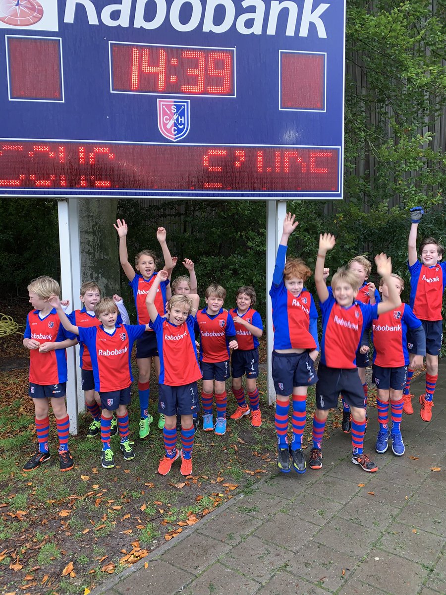 Line-up kids SCHC Heren 1 - Schaerweijde H1