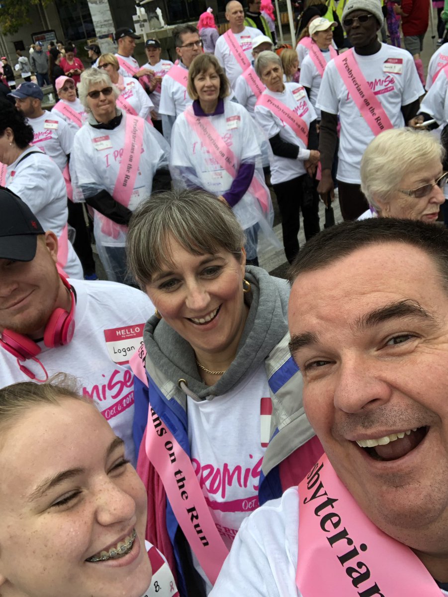 It’s on! #CIBCRunfortheCure #Guelph - @Standrewsguelph and Knox Guelph #PresbyteriansOnTheRun