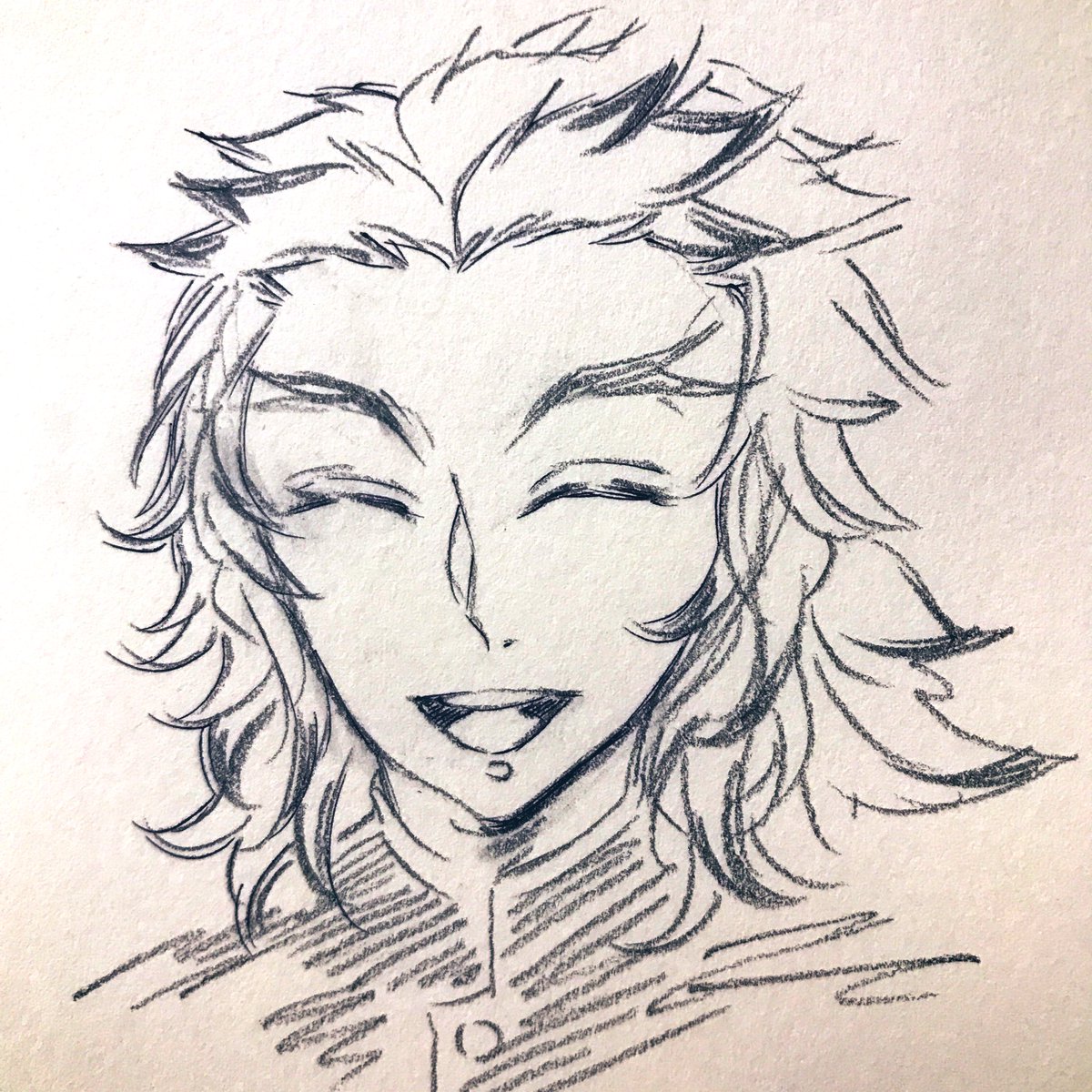 またまた煉獄さんらくがき
慣れない( ^ω^ ) 
