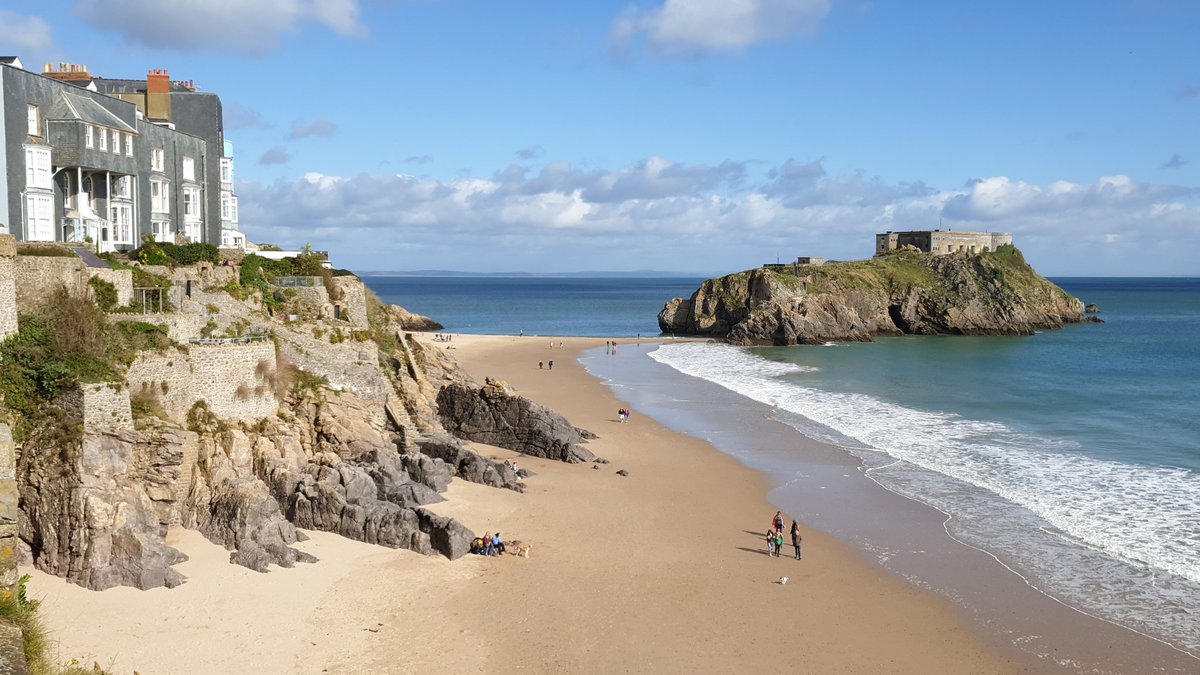 Amazing day in Tenby....weather played ball today. First sunny day in 2 weeks, well feels like it!