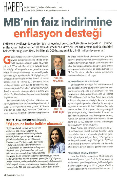 sinanalcin's tweet photo. MB'nin olası faiz indirimine ilişkin @EkonomistDergi 'nde @ARAMduran 'ın haberi. https://t.co/Kj4V9LgXxL