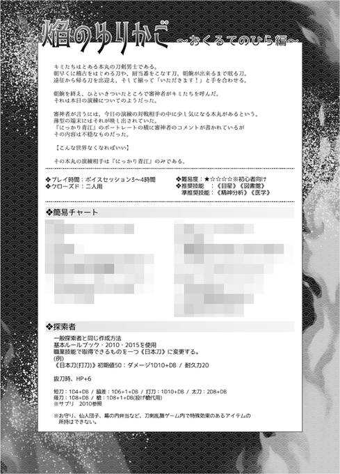 クトゥルフ神話trpgのtwitterイラスト検索結果 古い順