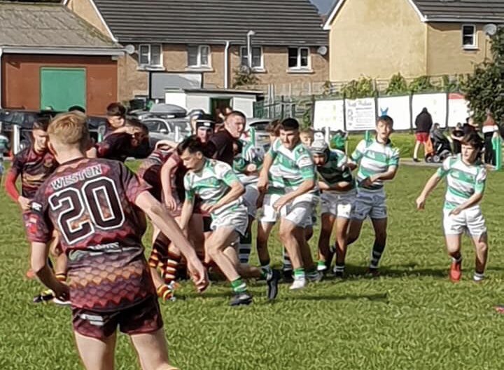 Thanks to <a href="/CaeRfcU16s/">Caerphilly RFC U16's | 2019/20</a> for the game this morning. Both teams low on numbers but still managed a competitive game in the sunshine.