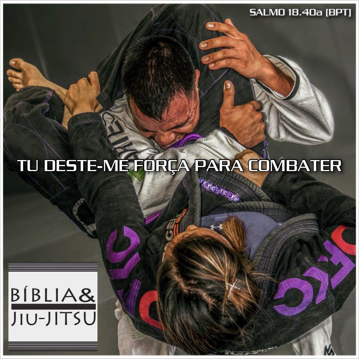 bibliaejiujitsu's tweet photo. “Tu me deste força para combater...” (Salmo 18.40a).
#Oss 👊🏻 #BibliaeJiuJitsu #BrazilianJiuJitsu #JiuJitsu #ArteSuave #jiujitsugirls #jiujitsuparamulheres #bjjgirls #mulheresnotatame #bjjlife #mulheresnojiujitsu #poderosasbjj #jiujitsufeminino #absolutabjj #sinistrasbjj #bjj https://t.co/4wDpuCalPp
