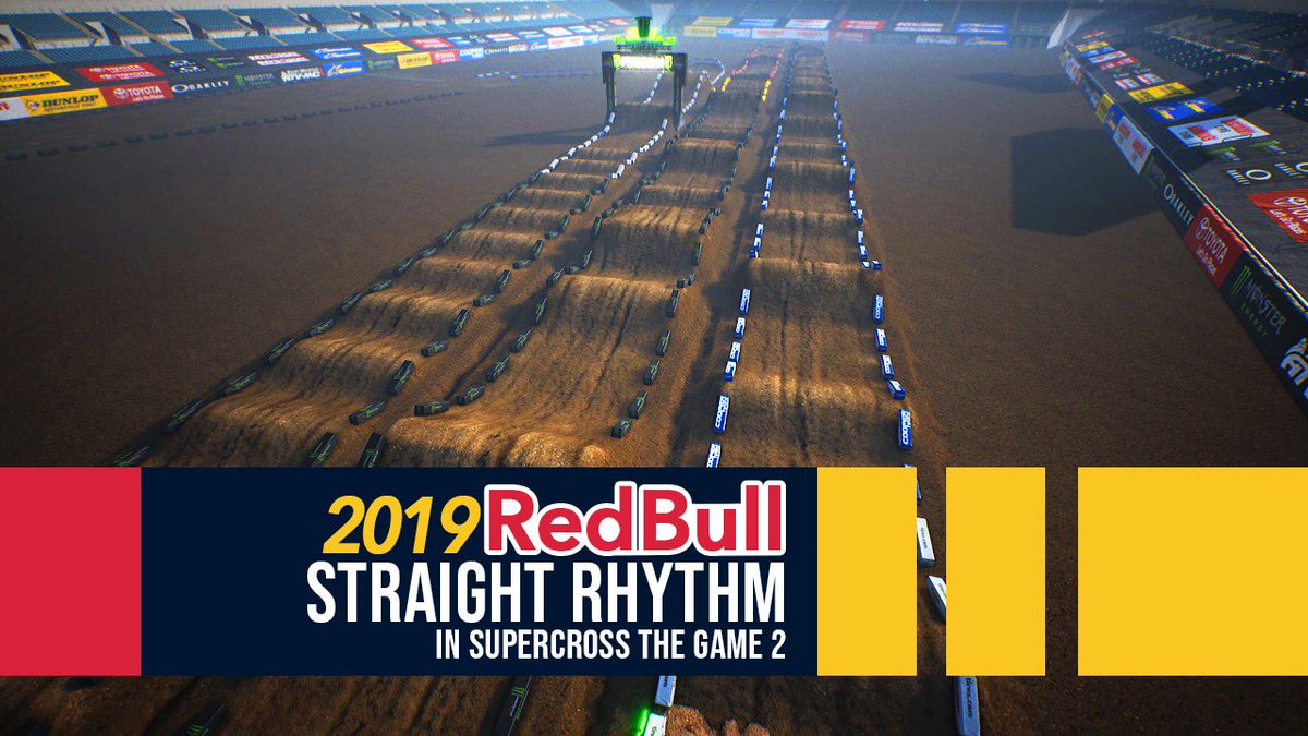 windham151's tweet photo. Who else did watch the Red Bull Straight Rhythm live event? 
Also, I replicated it! 👀👇🏻 

2019 Red Bull Straight Rhythm | Monster Energy Supercross 2 
🎥: https://t.co/m7mzkTXc6E 

#Supercross2TheGame #RedBullStraightRhythm #StraightRhythm https://t.co/KpEVW9x51y