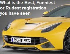 Right_reg's tweet photo. What is the Best, Funniest or Rudest registration you have ever seen on car.
SHA 61N (Shagin)
BOO 85 (Boobs)
SHA 1G (Shag)
TWA 7 (Twat)
PAN 7S (Pants)
G5 POT (G Spot)
T12 AMP (Tramp)
LOO 53R (Looser)
LUV 33R (Lover)
LOV 53X (Love Sex)
FAB 53X (Fab Sex)
TOY 80Y (Toy Boy)
#rightreg https://t.co/q7oCpKskb4